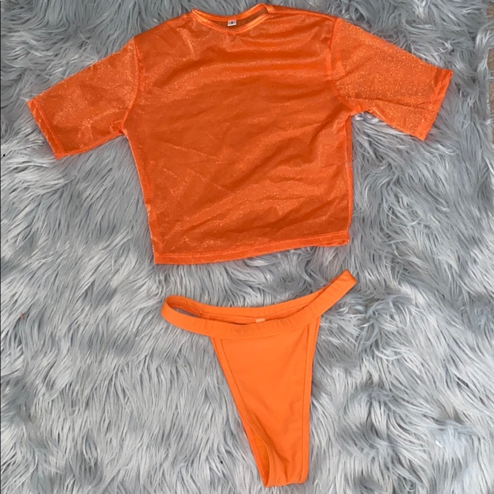 Sheer Two piece swimsuit